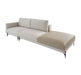 The Cobble Single Sofa with Pouf